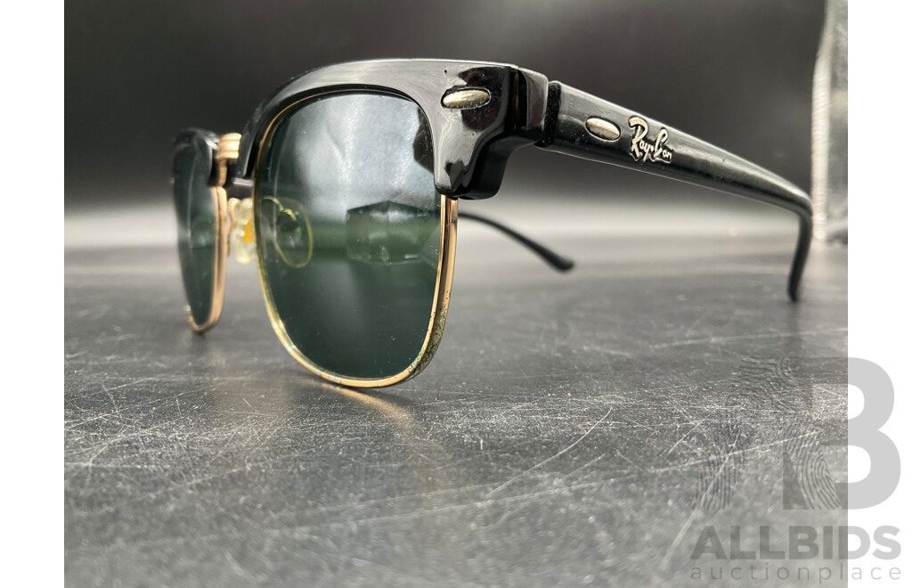 Ray-Ban Round Metal Sunglasses (RB3447) and RaBan Clubmaster Classic Sunglasses (RB3016) - Lot of 2