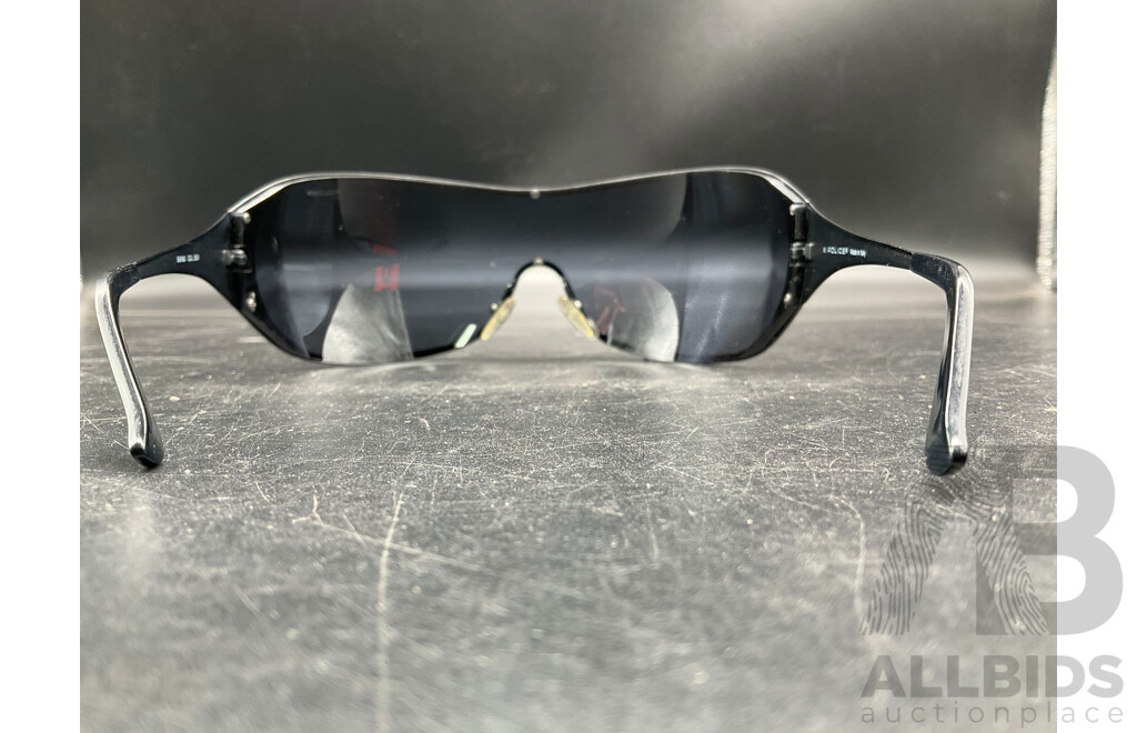 POLICE Black Sunglasses (S8193) with Carry Case