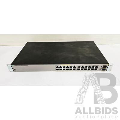 HPE (J9983A) OfficeConnect 1820 Series PoE+ 24-Port Gigabit Ethernet Switch