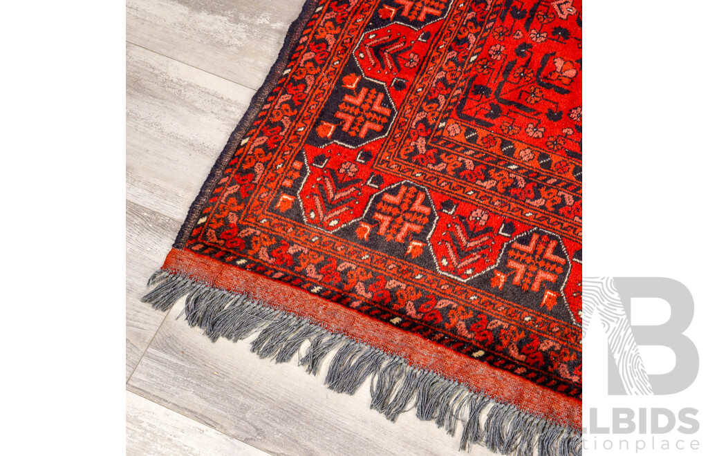 Afghan Khal Mohammadi Red Tone Rug