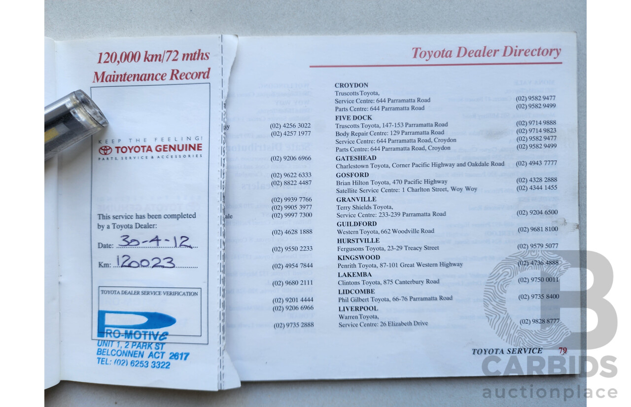 4/2005 Toyota Corolla Ascent Sport ZZE122R 4d Sedan Blue 1.8L