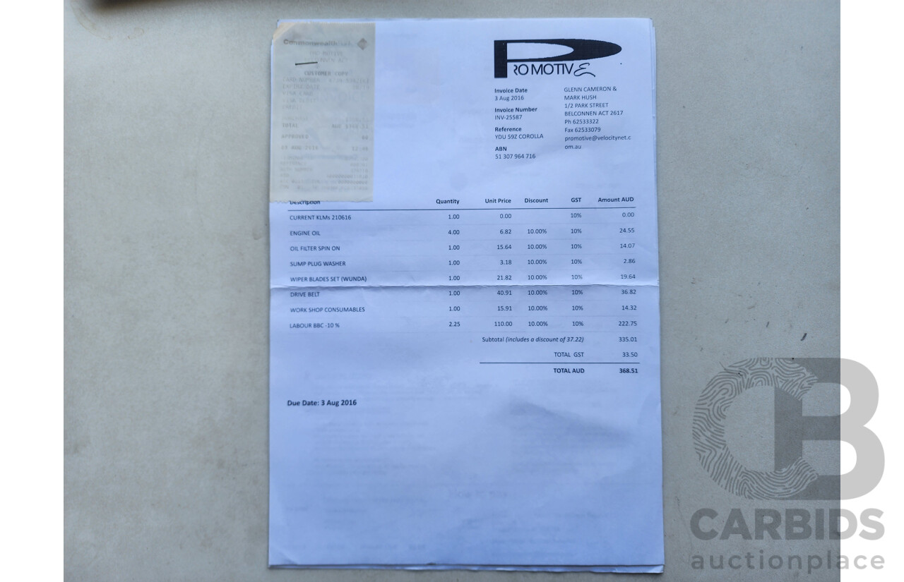 4/2005 Toyota Corolla Ascent Sport ZZE122R 4d Sedan Blue 1.8L