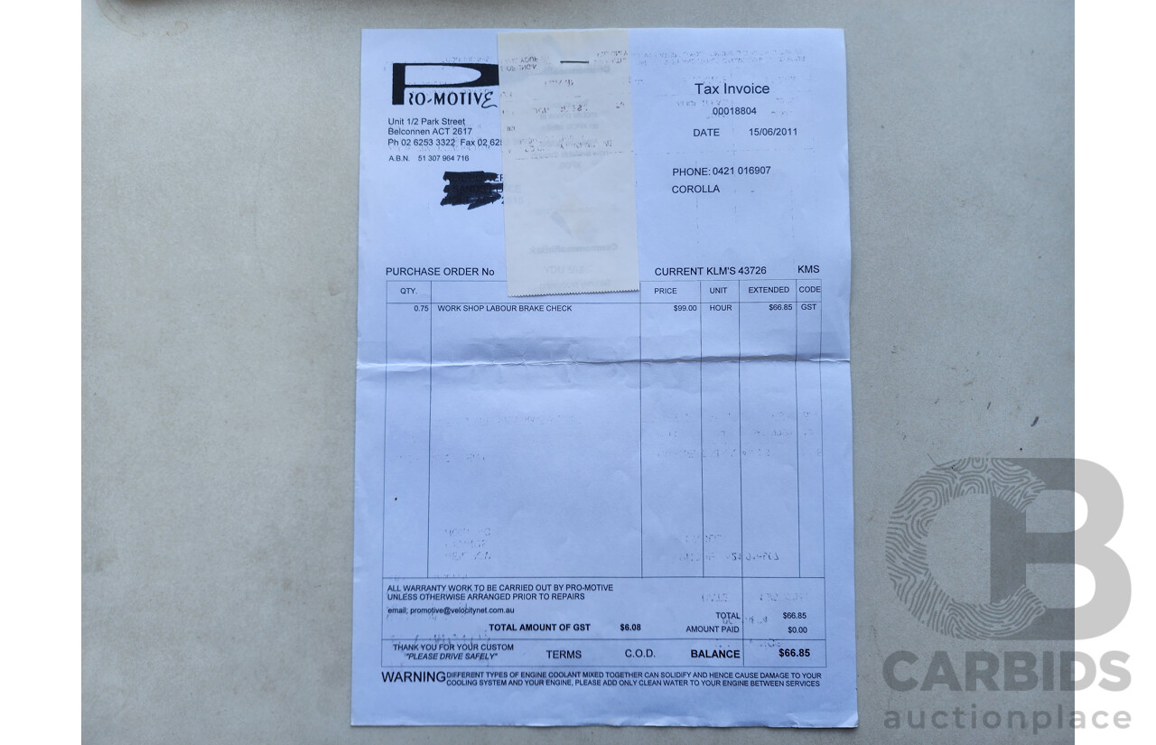 4/2005 Toyota Corolla Ascent Sport ZZE122R 4d Sedan Blue 1.8L