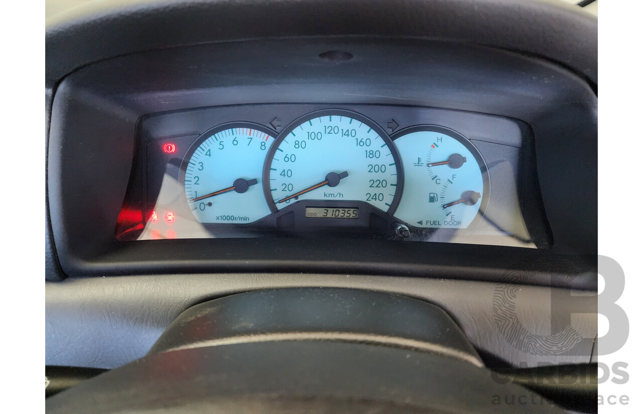 4/2005 Toyota Corolla Ascent Sport ZZE122R 4d Sedan Blue 1.8L