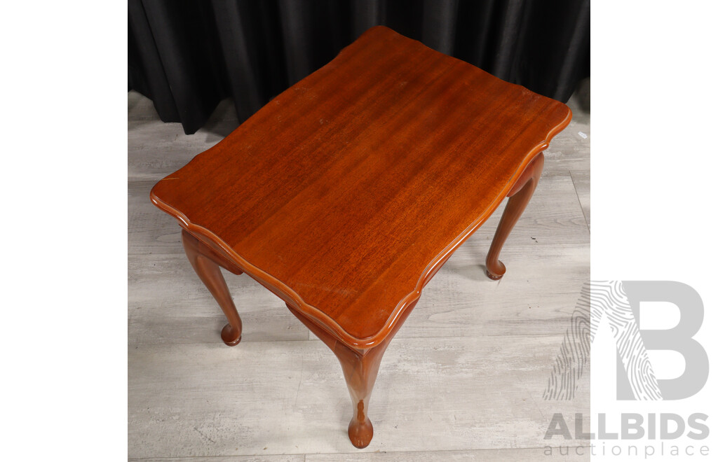 Pair of Queen Anne Style Side Tables