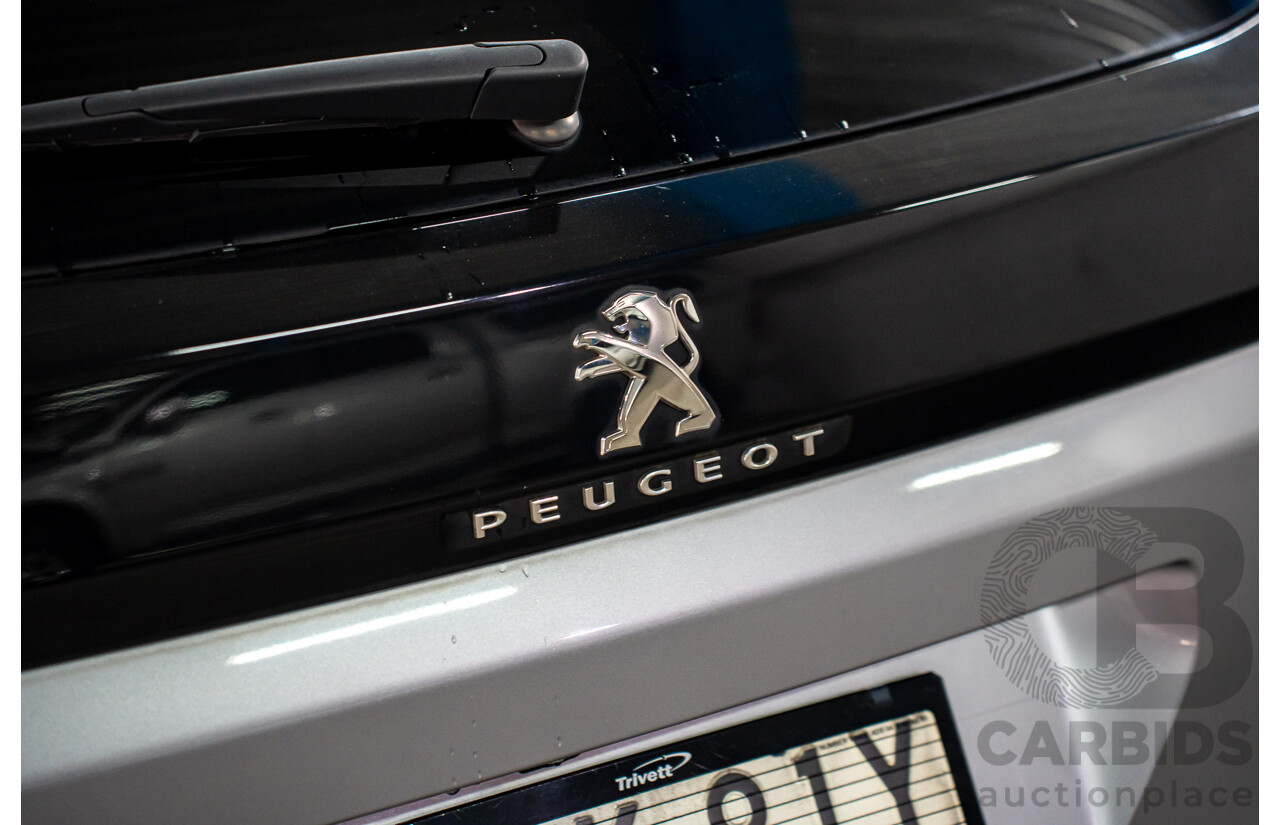 06/2018 Peugeot 3008 Allure (FWD) MY18 P84 4D Wagon Artense Grey Metallic Turbo 1.6L