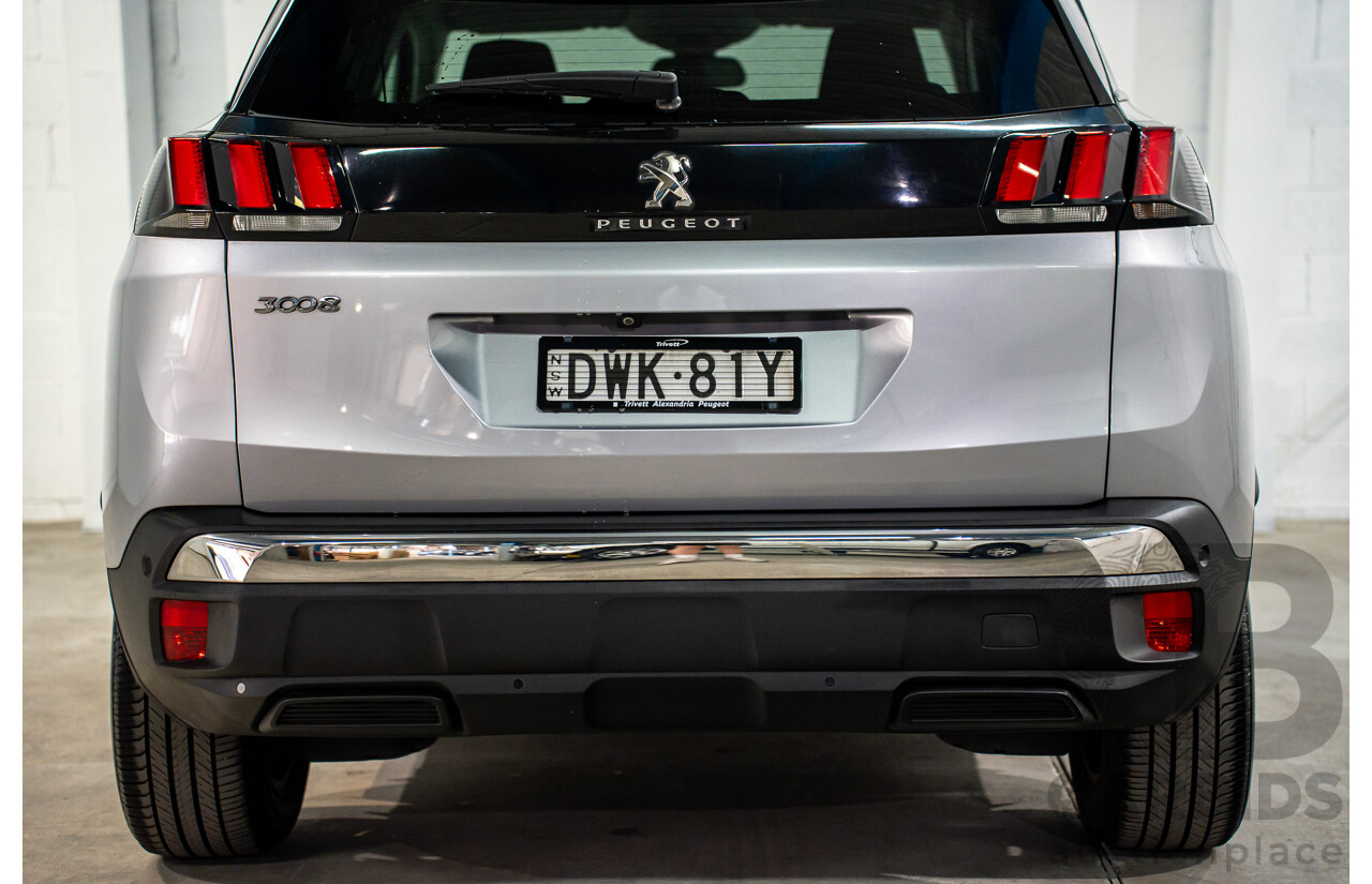 06/2018 Peugeot 3008 Allure (FWD) MY18 P84 4D Wagon Artense Grey Metallic Turbo 1.6L