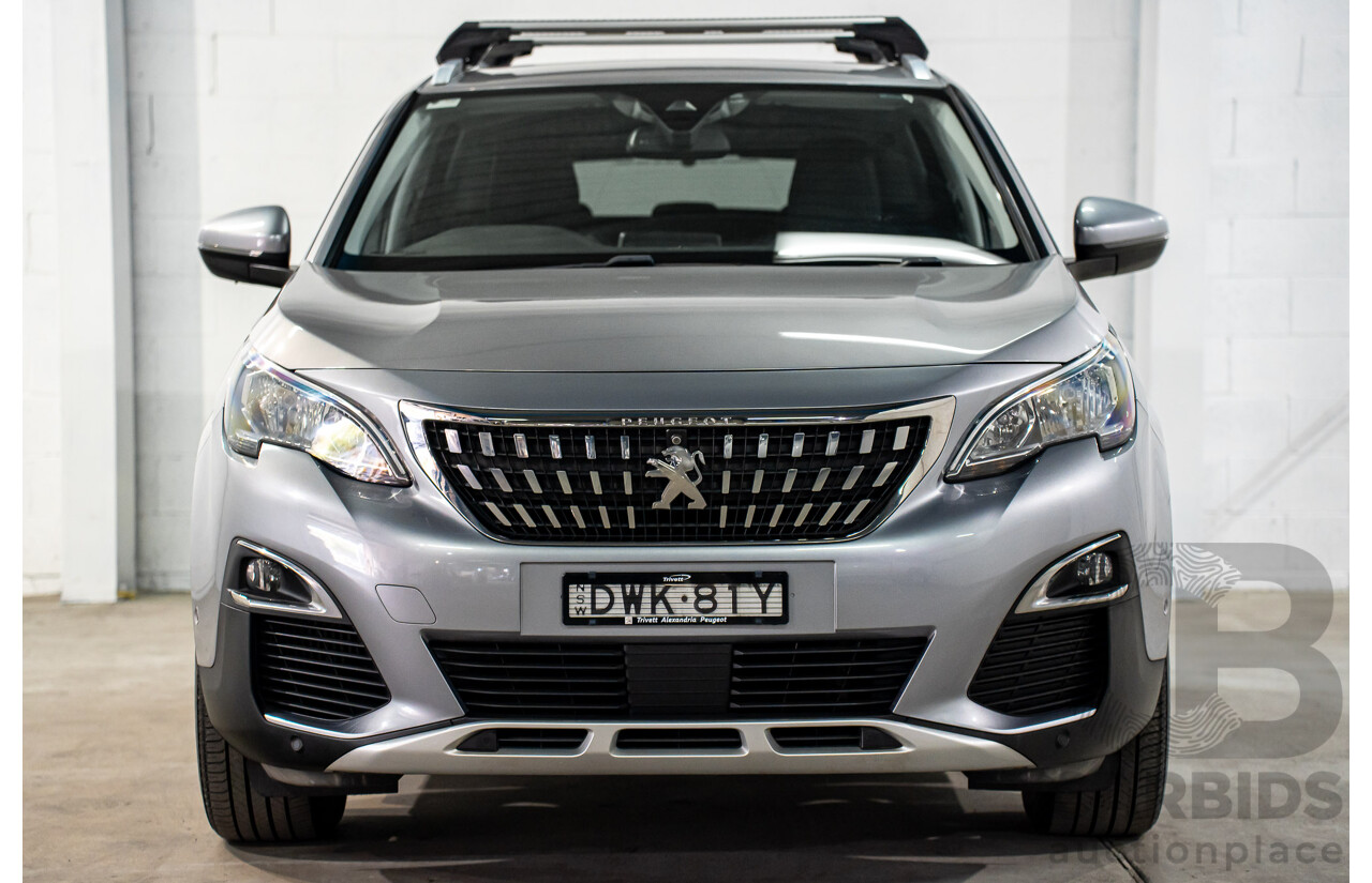 06/2018 Peugeot 3008 Allure (FWD) MY18 P84 4D Wagon Artense Grey Metallic Turbo 1.6L