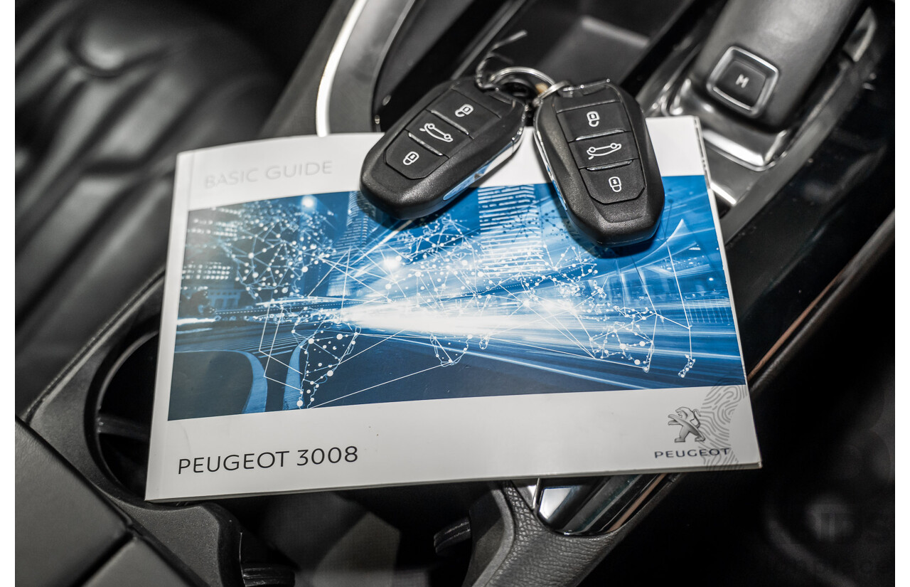 06/2018 Peugeot 3008 Allure (FWD) MY18 P84 4D Wagon Artense Grey Metallic Turbo 1.6L