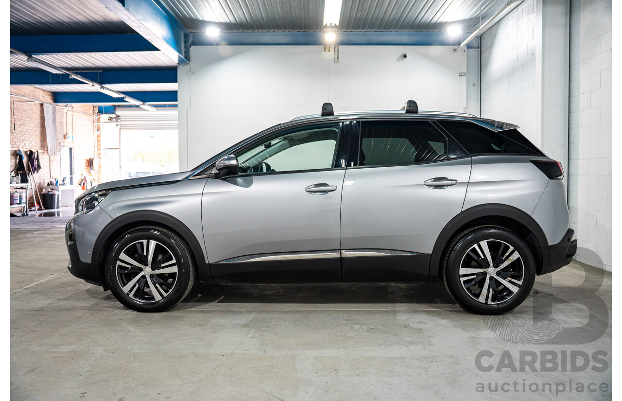 06/2018 Peugeot 3008 Allure (FWD) MY18 P84 4D Wagon Artense Grey Metallic Turbo 1.6L