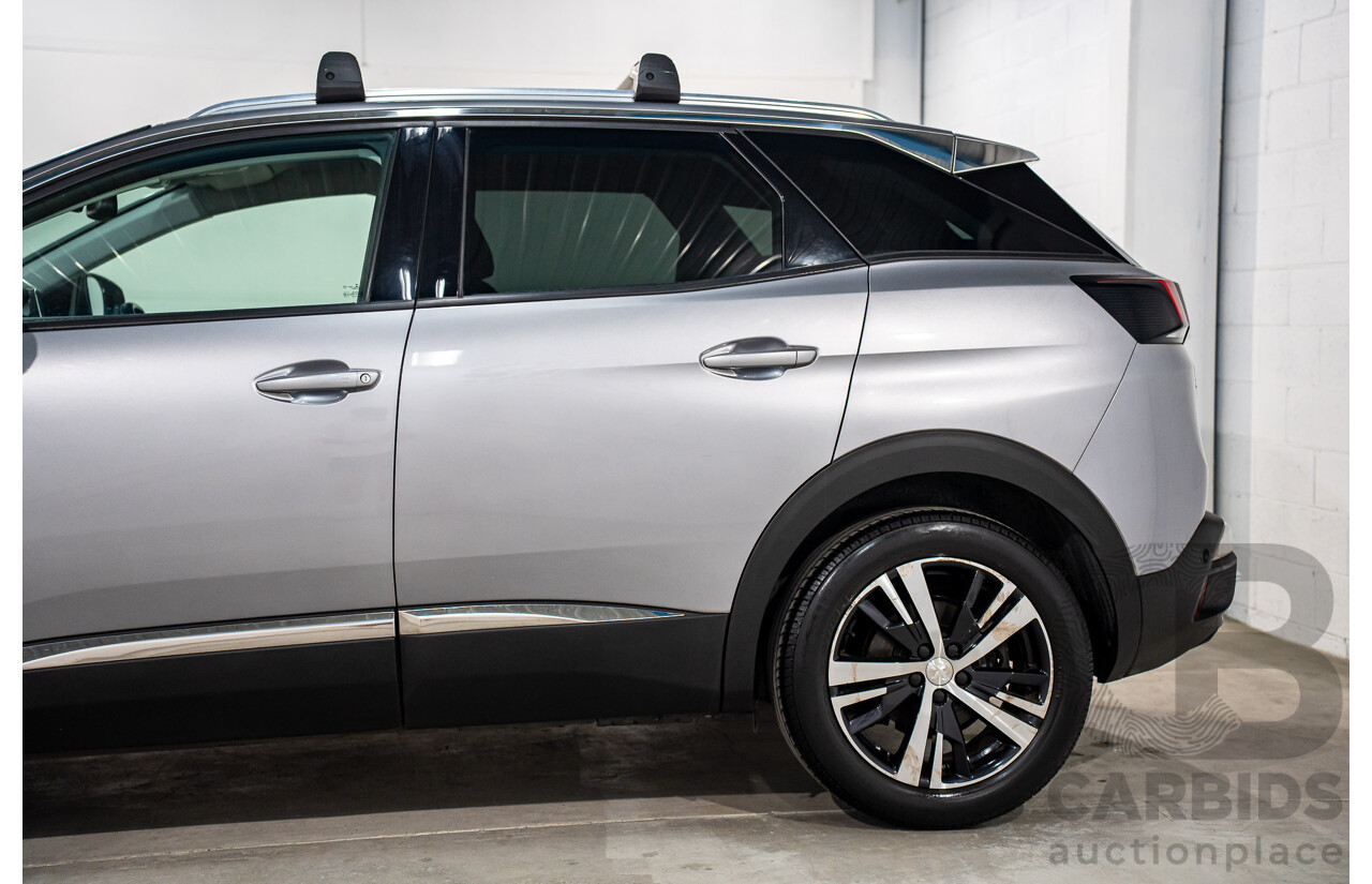 06/2018 Peugeot 3008 Allure (FWD) MY18 P84 4D Wagon Artense Grey Metallic Turbo 1.6L
