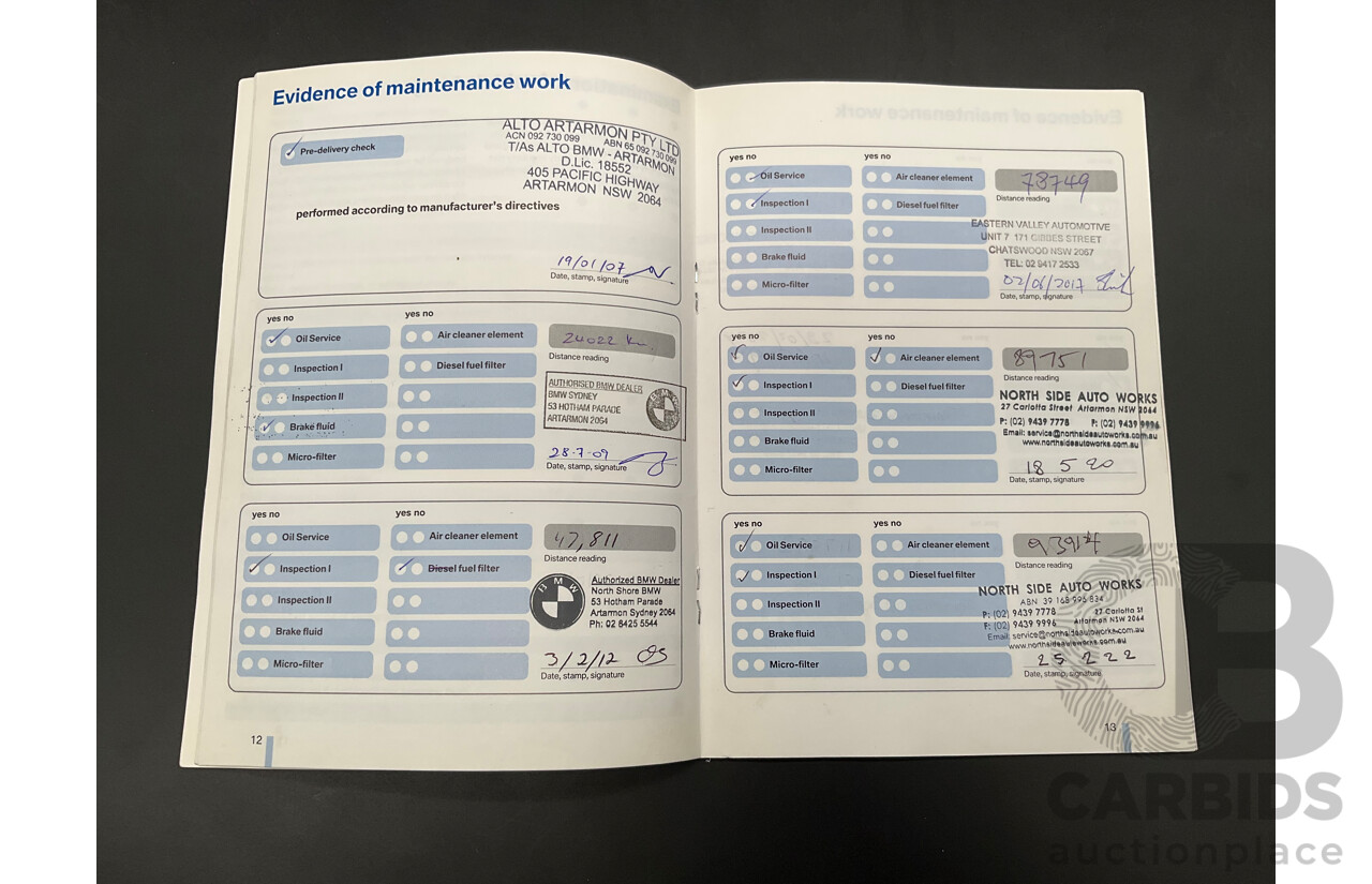 1/2007 BMW X3 2.5si M Sport (AWD) E83 MY07 4d Wagon Monaco Blue Metallic 2.5L