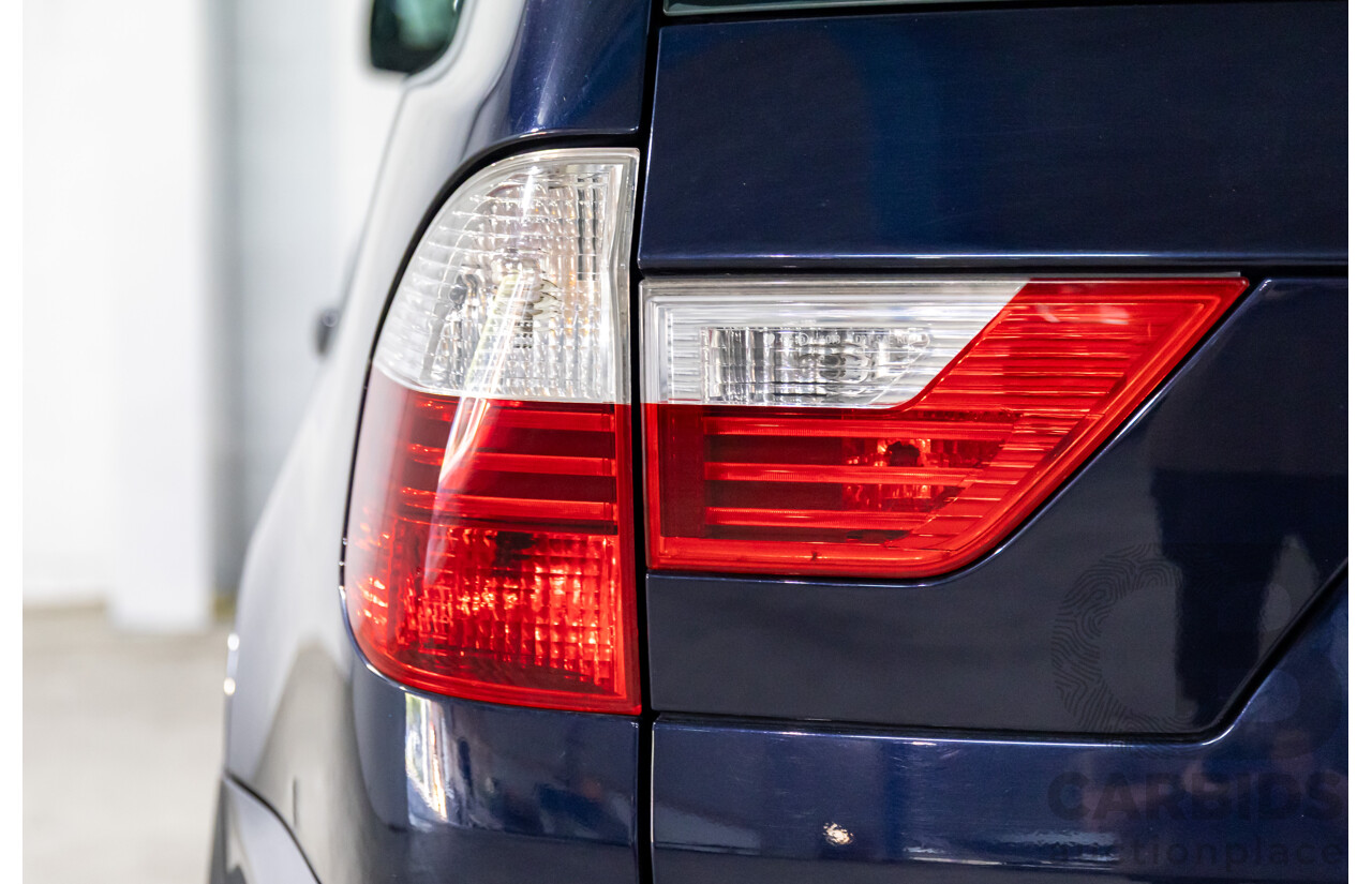 1/2007 BMW X3 2.5si M Sport (AWD) E83 MY07 4d Wagon Monaco Blue Metallic 2.5L