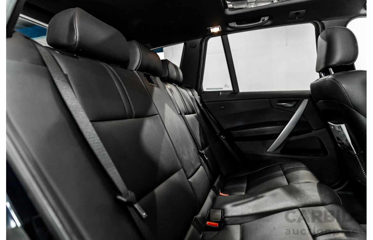 1/2007 BMW X3 2.5si M Sport (AWD) E83 MY07 4d Wagon Monaco Blue Metallic 2.5L