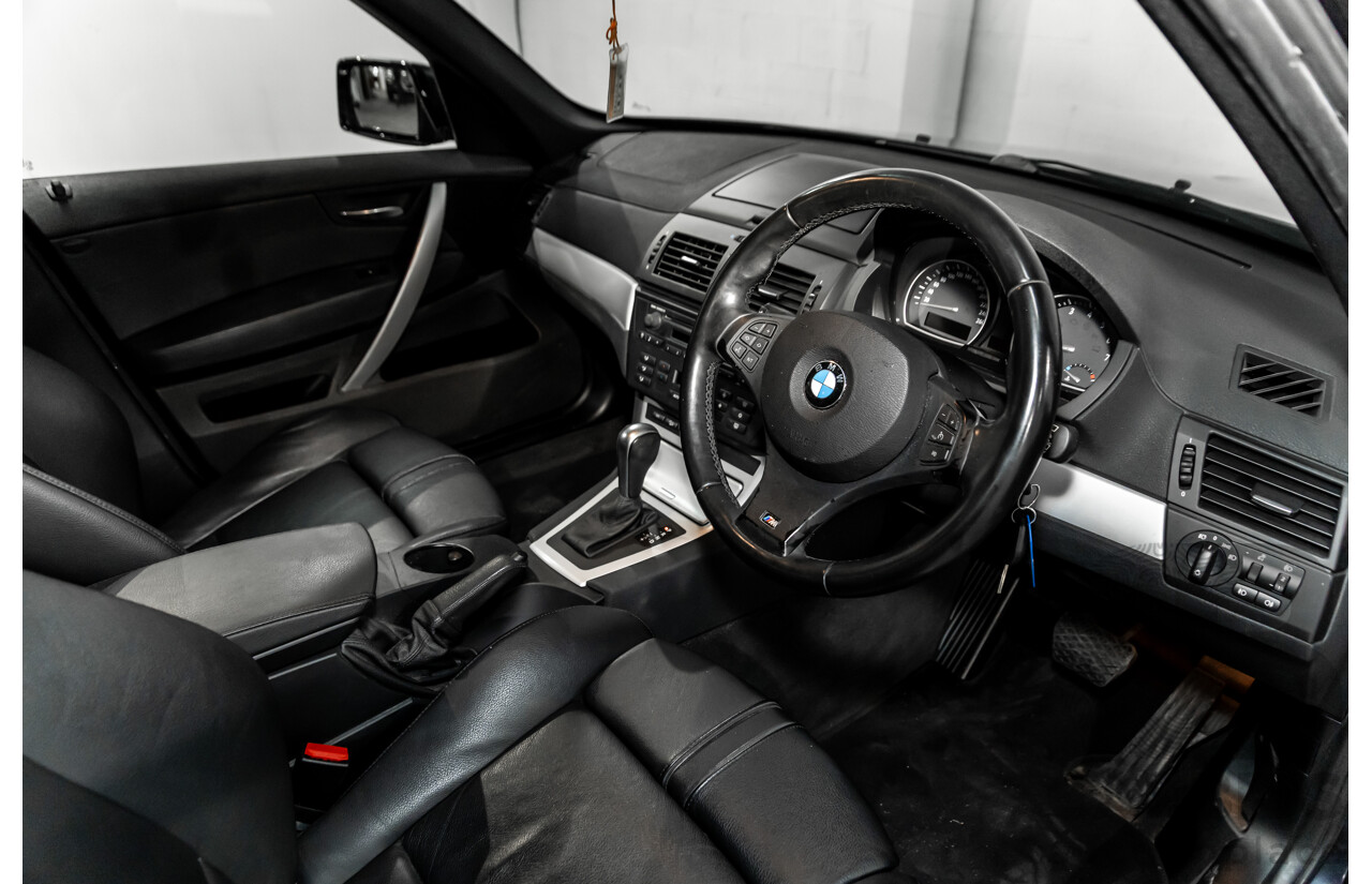 1/2007 BMW X3 2.5si M Sport (AWD) E83 MY07 4d Wagon Monaco Blue Metallic 2.5L