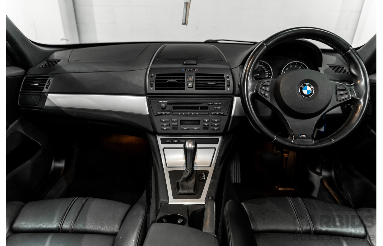 1/2007 BMW X3 2.5si M Sport (AWD) E83 MY07 4d Wagon Monaco Blue Metallic 2.5L