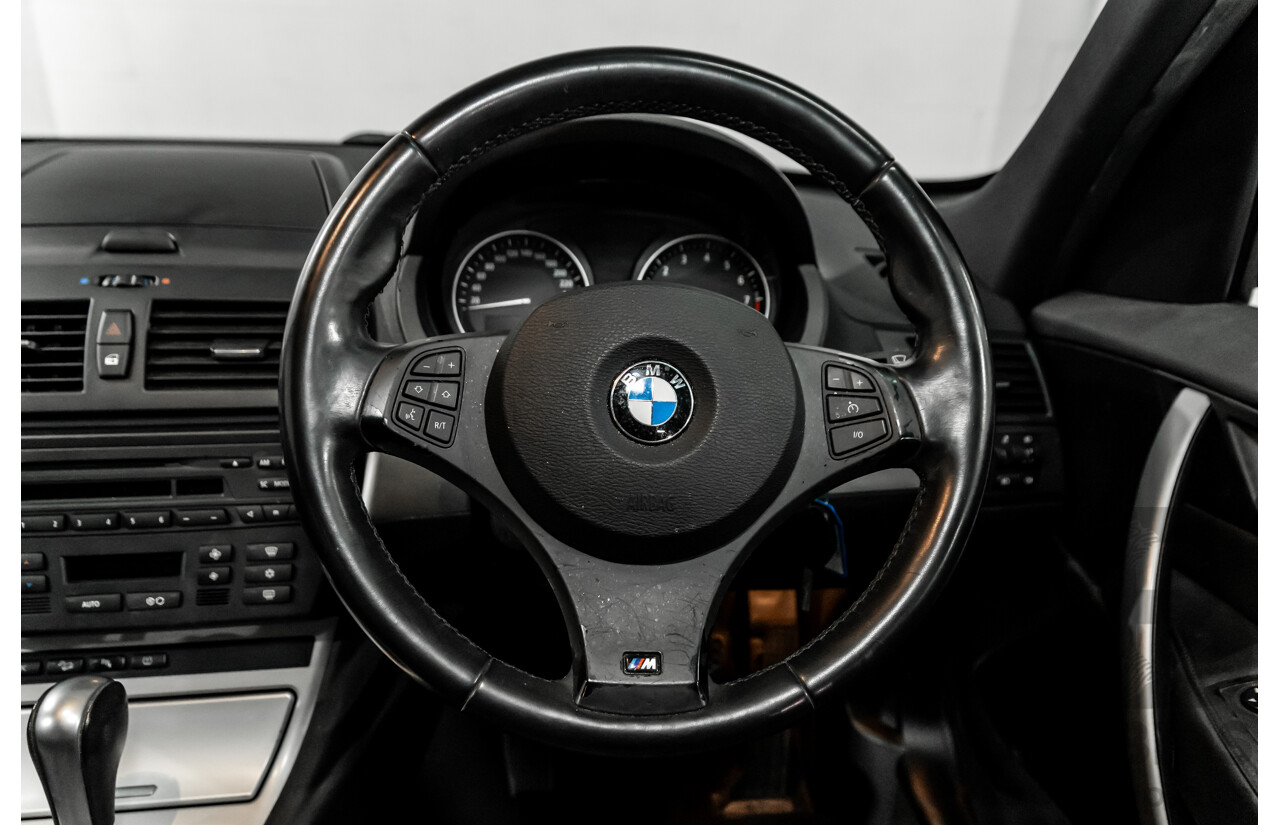 1/2007 BMW X3 2.5si M Sport (AWD) E83 MY07 4d Wagon Monaco Blue Metallic 2.5L