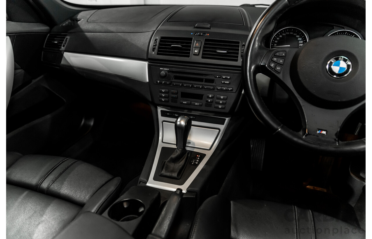 1/2007 BMW X3 2.5si M Sport (AWD) E83 MY07 4d Wagon Monaco Blue Metallic 2.5L