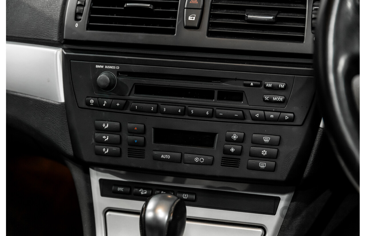 1/2007 BMW X3 2.5si M Sport (AWD) E83 MY07 4d Wagon Monaco Blue Metallic 2.5L