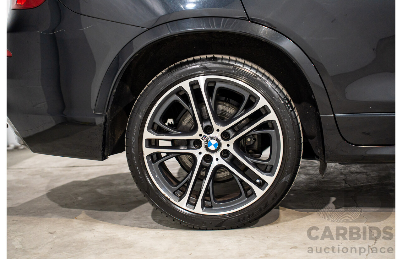 06/2016 BMW X3 xDrive30d (AWD) F25 MY17 4d Wagon Black Sapphire Metallic Turbo Diesel 3.0L