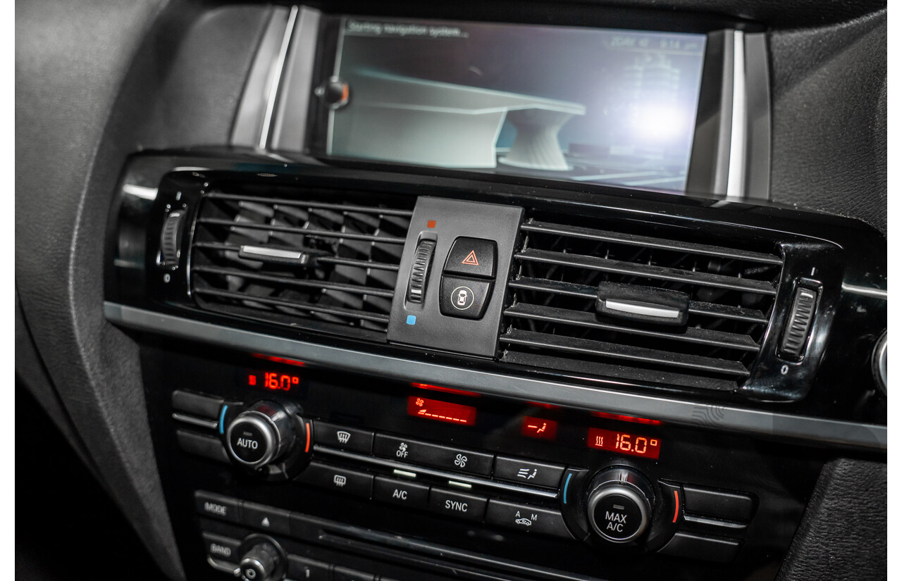 06/2016 BMW X3 xDrive30d (AWD) F25 MY17 4d Wagon Black Sapphire Metallic Turbo Diesel 3.0L