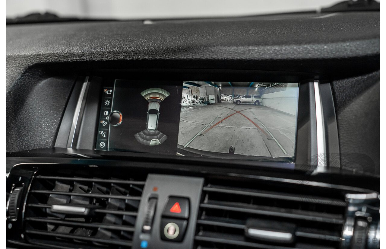 06/2016 BMW X3 xDrive30d (AWD) F25 MY17 4d Wagon Black Sapphire Metallic Turbo Diesel 3.0L