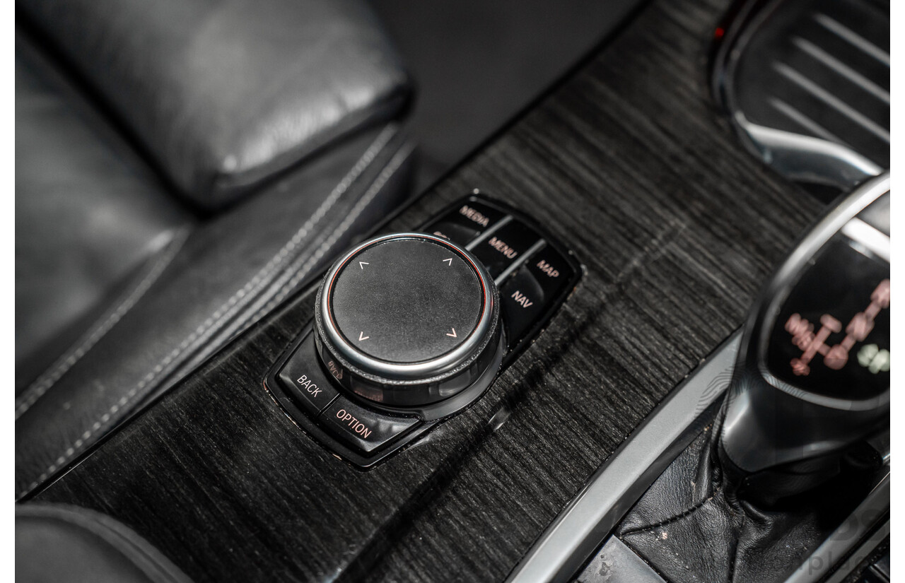 06/2016 BMW X3 xDrive30d (AWD) F25 MY17 4d Wagon Black Sapphire Metallic Turbo Diesel 3.0L