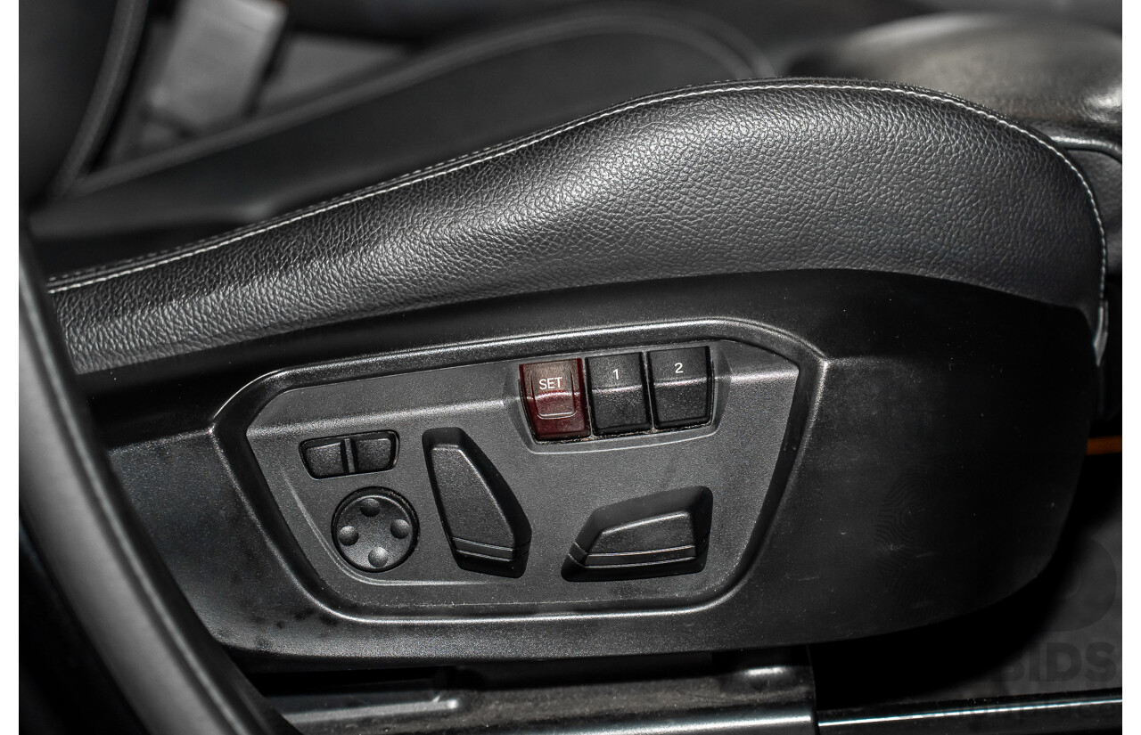 06/2016 BMW X3 xDrive30d (AWD) F25 MY17 4d Wagon Black Sapphire Metallic Turbo Diesel 3.0L