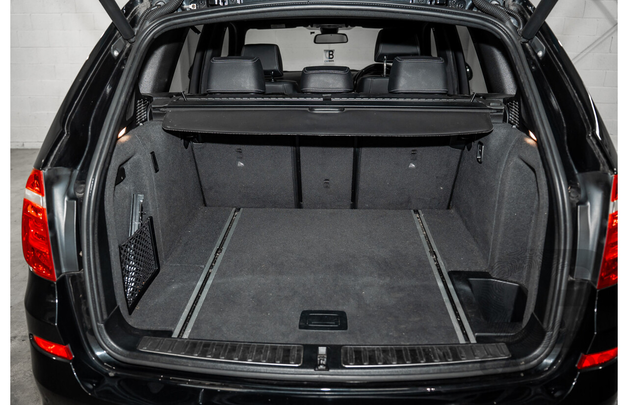 06/2016 BMW X3 xDrive30d (AWD) F25 MY17 4d Wagon Black Sapphire Metallic Turbo Diesel 3.0L