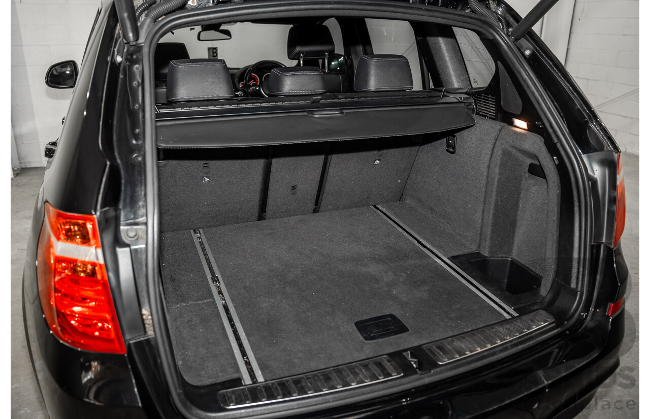 06/2016 BMW X3 xDrive30d (AWD) F25 MY17 4d Wagon Black Sapphire Metallic Turbo Diesel 3.0L