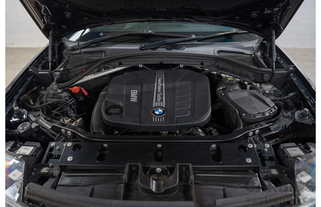 06/2016 BMW X3 xDrive30d (AWD) F25 MY17 4d Wagon Black Sapphire Metallic Turbo Diesel 3.0L