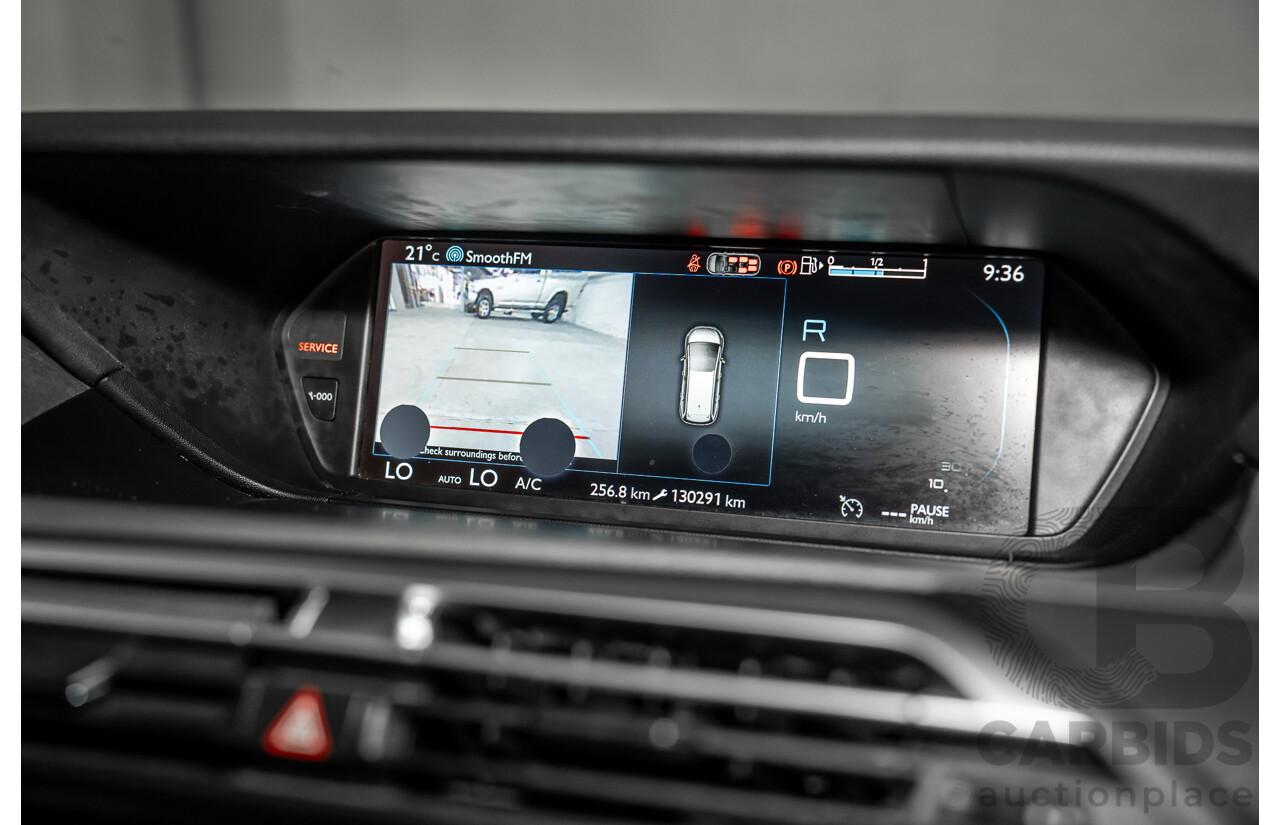6/2015 Citroen Grand C4 Picasso Exclusive (FWD) B7 MY15 4d Wagon Bleu Kyanos Metallic Turbo Diesel 2.0L