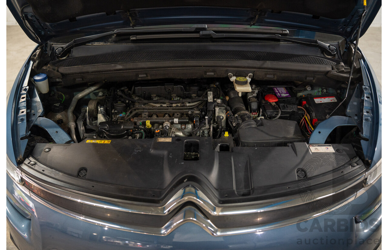 6/2015 Citroen Grand C4 Picasso Exclusive (FWD) B7 MY15 4d Wagon Bleu Kyanos Metallic Turbo Diesel 2.0L