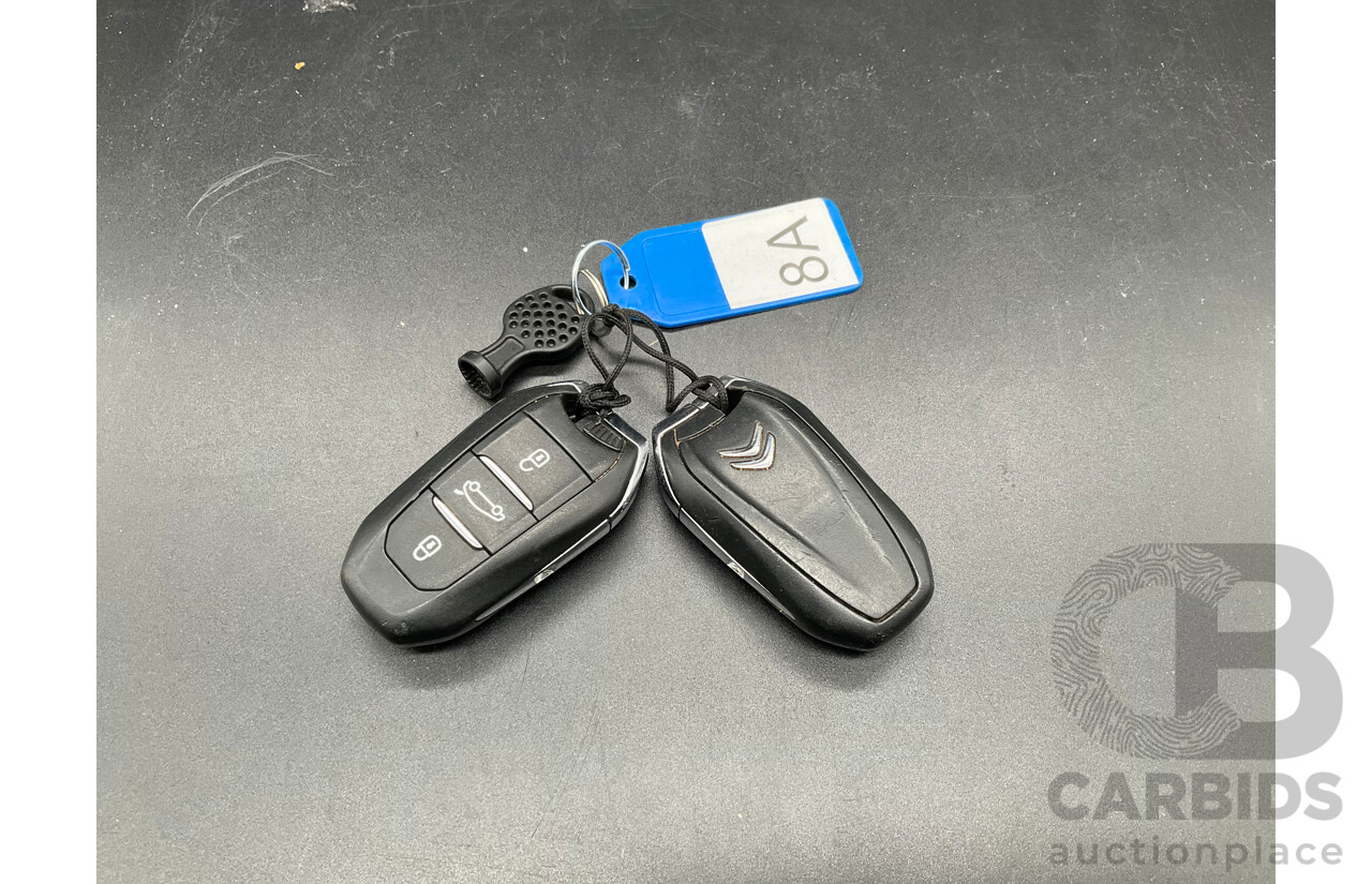 6/2015 Citroen Grand C4 Picasso Exclusive (FWD) B7 MY15 4d Wagon Bleu Kyanos Metallic Turbo Diesel 2.0L