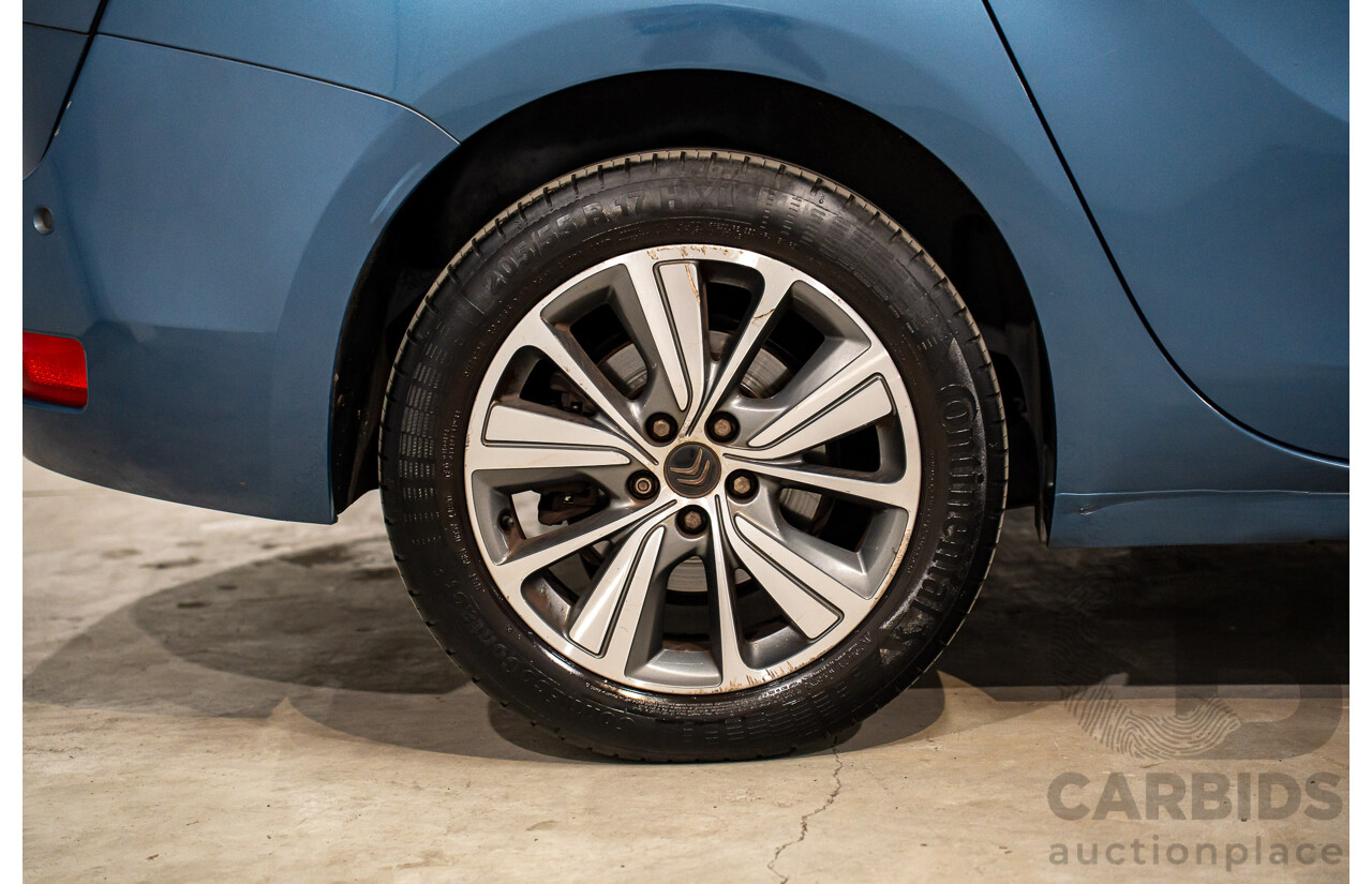 6/2015 Citroen Grand C4 Picasso Exclusive (FWD) B7 MY15 4d Wagon Bleu Kyanos Metallic Turbo Diesel 2.0L