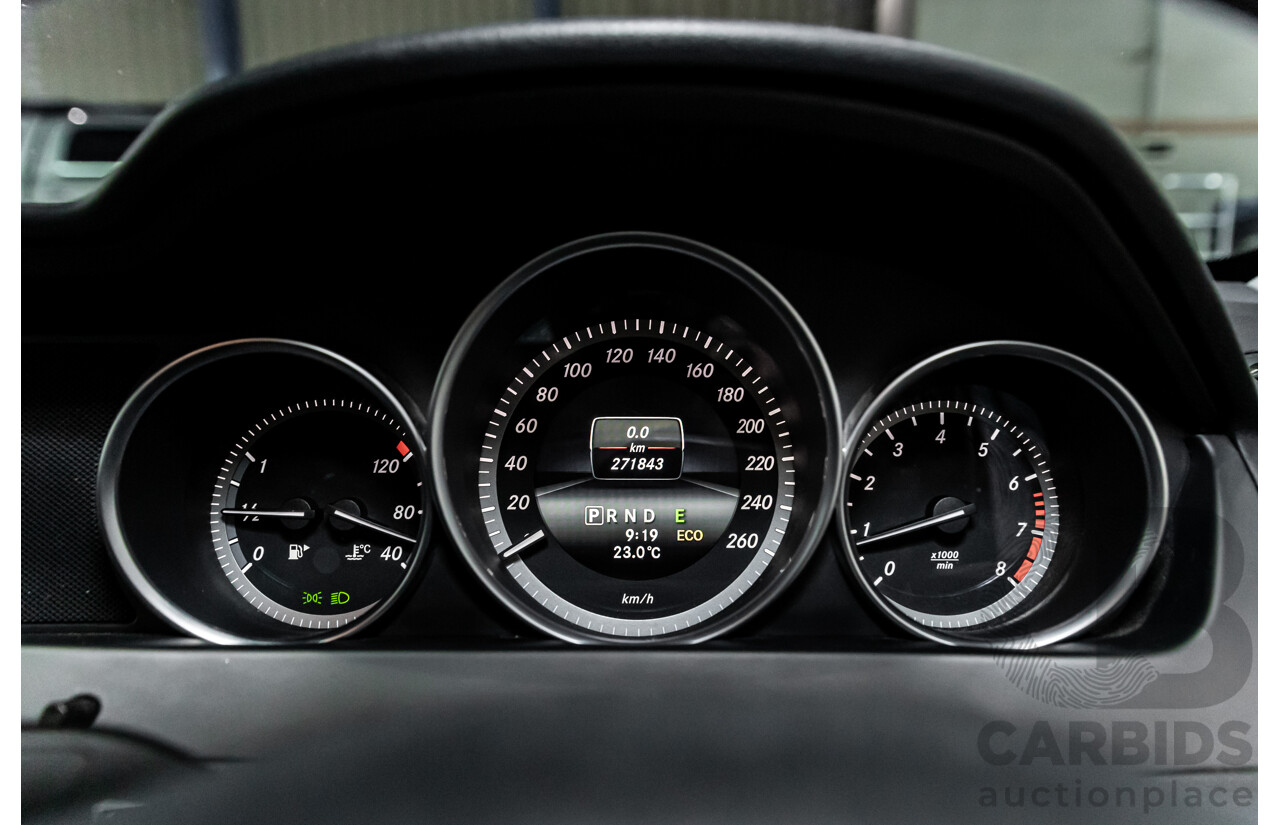 3/2014 Mercedes-Benz C200 W204 MY14 4d Sedan Polar White Turbo 1.8L