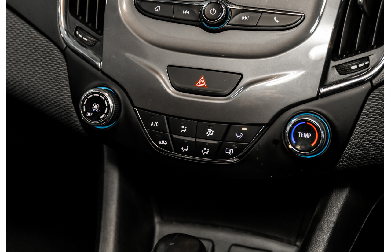 06/2017 Holden Astra LS Plus (FWD) BL MY17 4d Sedan Mineral Black Turbo 1.4L