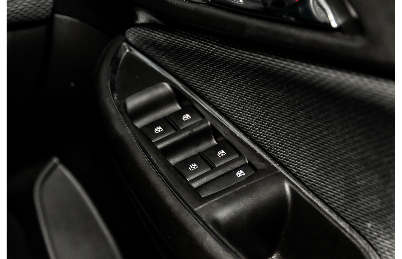 06/2017 Holden Astra LS Plus (FWD) BL MY17 4d Sedan Mineral Black Turbo 1.4L