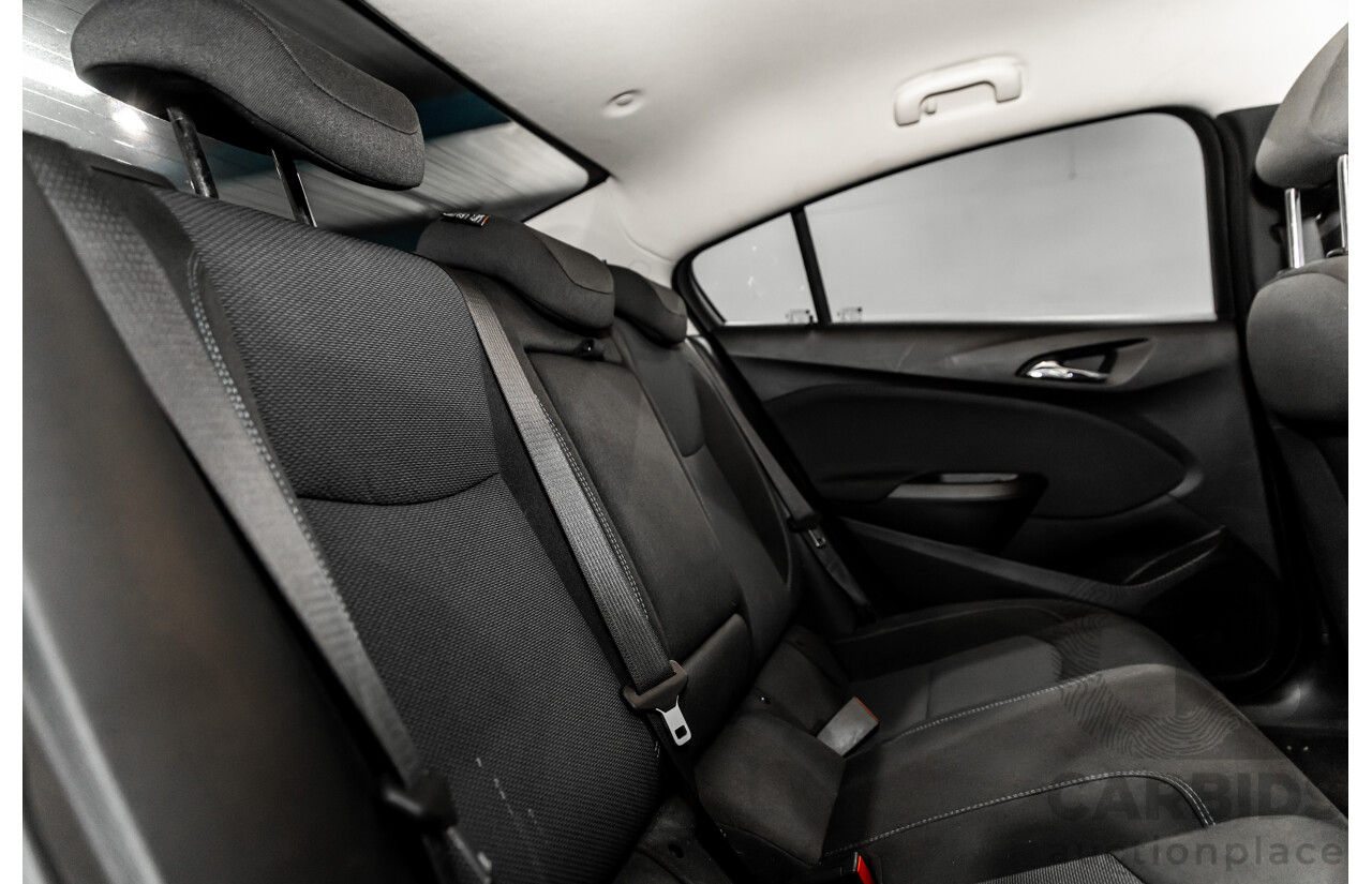 06/2017 Holden Astra LS Plus (FWD) BL MY17 4d Sedan Mineral Black Turbo 1.4L