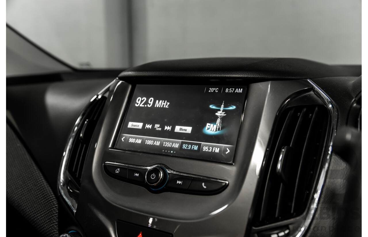 06/2017 Holden Astra LS Plus (FWD) BL MY17 4d Sedan Mineral Black Turbo 1.4L