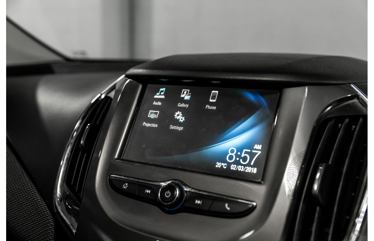 06/2017 Holden Astra LS Plus (FWD) BL MY17 4d Sedan Mineral Black Turbo 1.4L