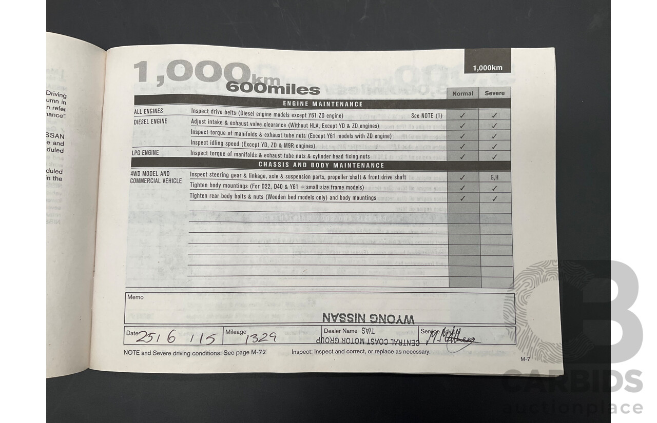 3/2015 Nissan Pathfinder ST (4x2) R52 4d Wagon Mountain Stone Metallic V6 3.5L