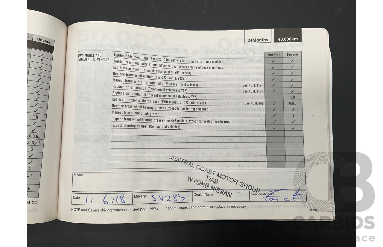 3/2015 Nissan Pathfinder ST (4x2) R52 4d Wagon Mountain Stone Metallic V6 3.5L