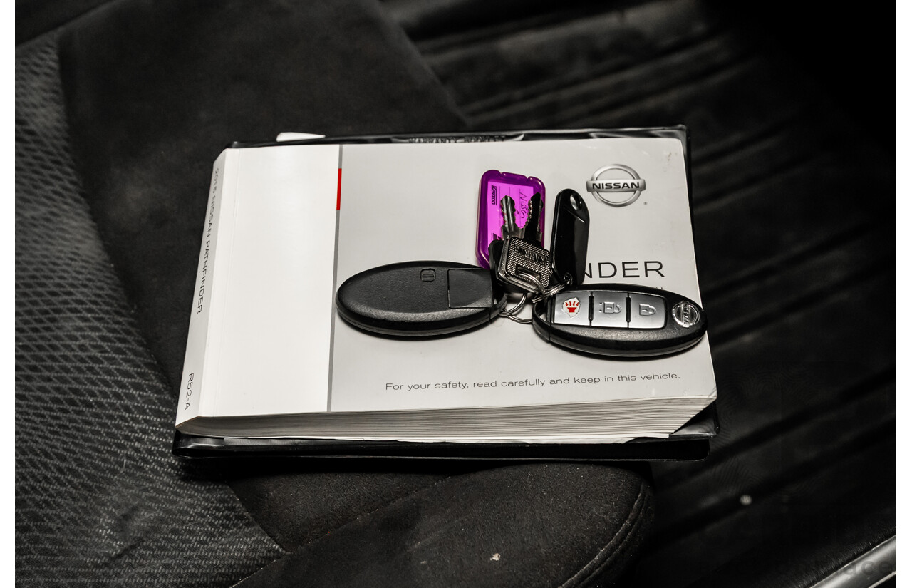 3/2015 Nissan Pathfinder ST (4x2) R52 4d Wagon Mountain Stone Metallic V6 3.5L