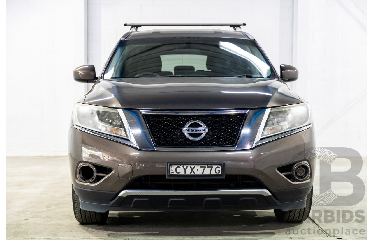 3/2015 Nissan Pathfinder ST (4x2) R52 4d Wagon Mountain Stone Metallic V6 3.5L