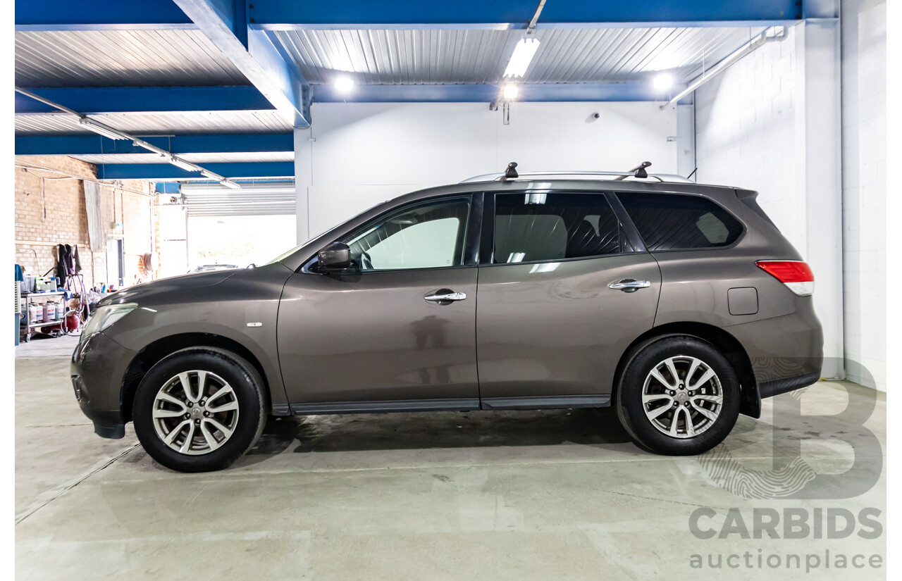 3/2015 Nissan Pathfinder ST (4x2) R52 4d Wagon Mountain Stone Metallic V6 3.5L