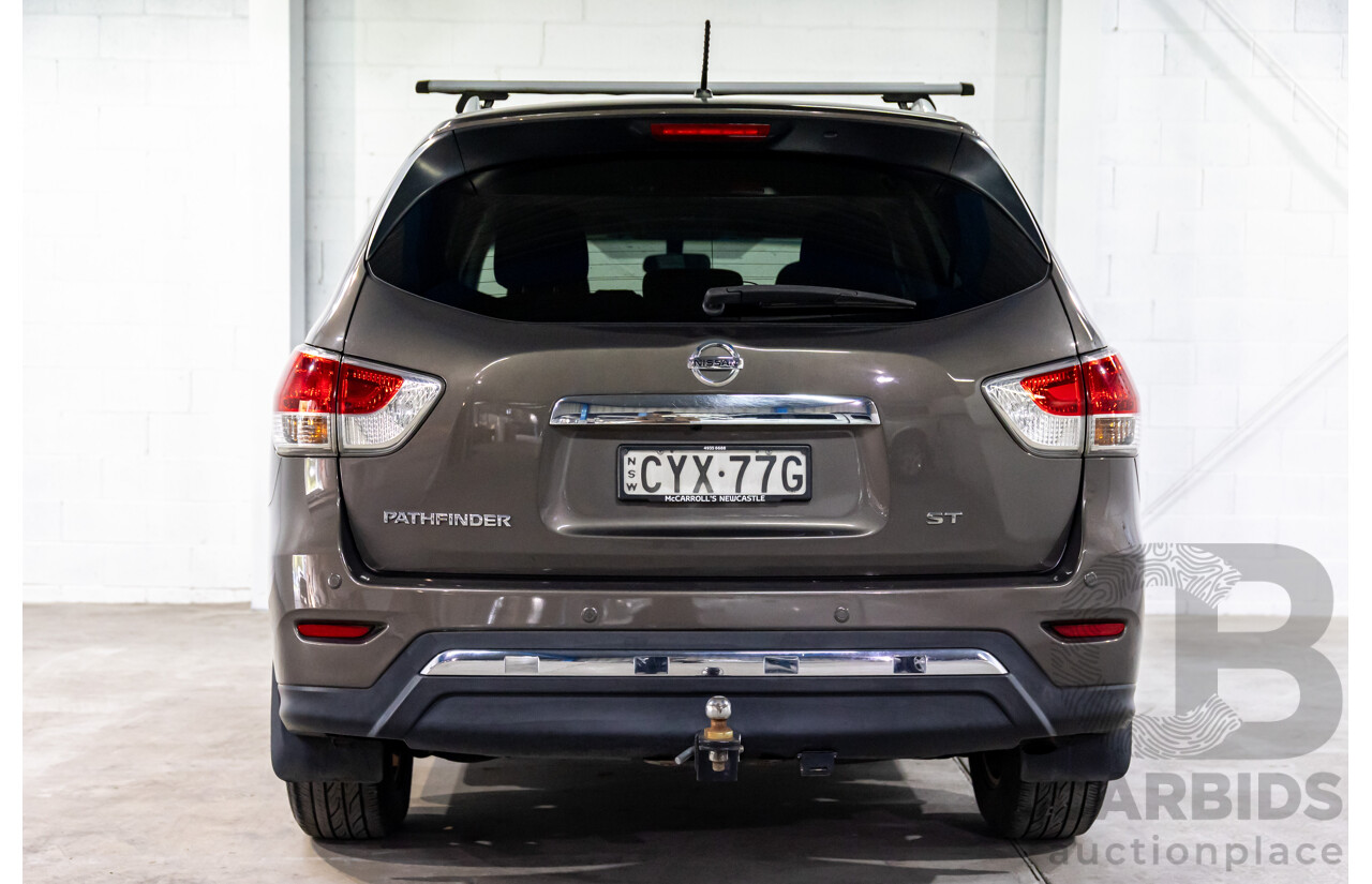 3/2015 Nissan Pathfinder ST (4x2) R52 4d Wagon Mountain Stone Metallic V6 3.5L