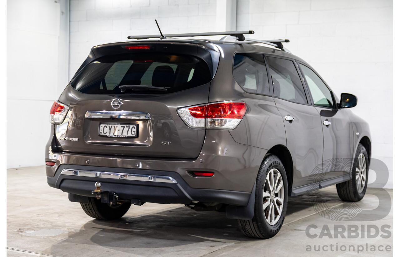 3/2015 Nissan Pathfinder ST (4x2) R52 4d Wagon Mountain Stone Metallic V6 3.5L