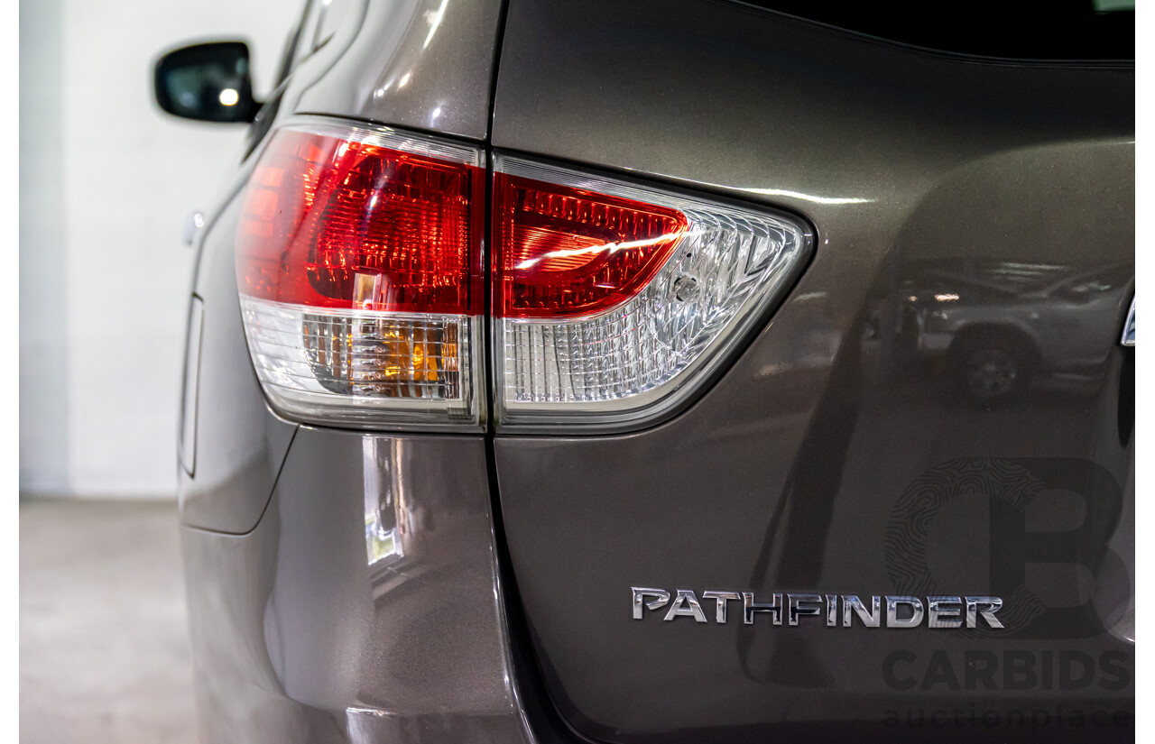 3/2015 Nissan Pathfinder ST (4x2) R52 4d Wagon Mountain Stone Metallic V6 3.5L