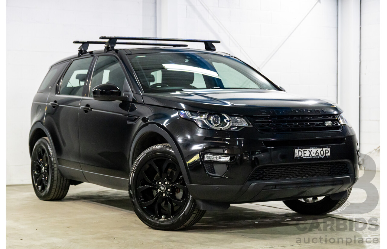 06/2016 Land Rover Discovery Sport TD4 HSE (AWD) LC MY16.5 4d Wagon Santorini Black Metallic Turbo Diesel 2.2L